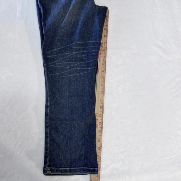 INC Denim Mid Rise Skinny Crop Jeans 2/26 Light Indigo Faded Wash NWT - Picture 13 of 15